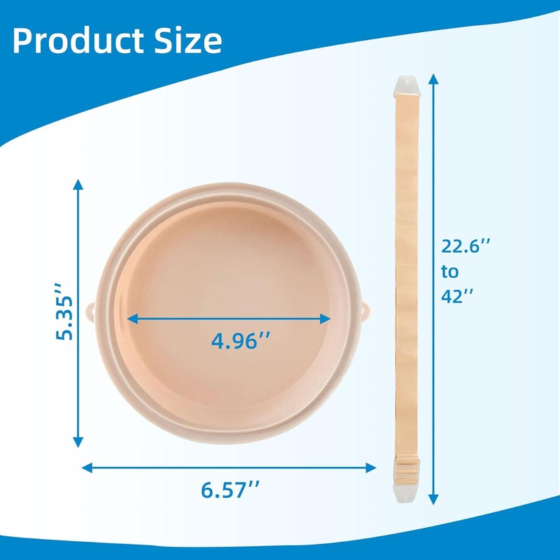 ovand Ostomy Shower Cover,Ostomy Supplies,Stoma Waterproof Bath Cover for Ostomy, Colostomy, Ileostomy Shower Wound Protector - Image 2